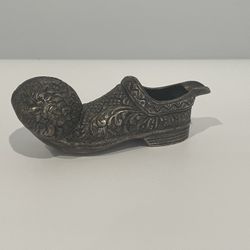 Brass Shoe Ashtray