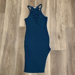 Teal Blue Charlotte Russe Dress