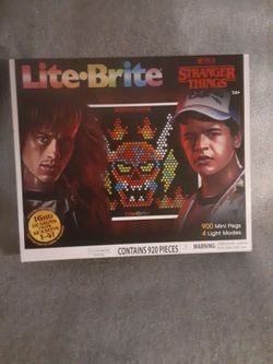 Stranger Things Lite Brite