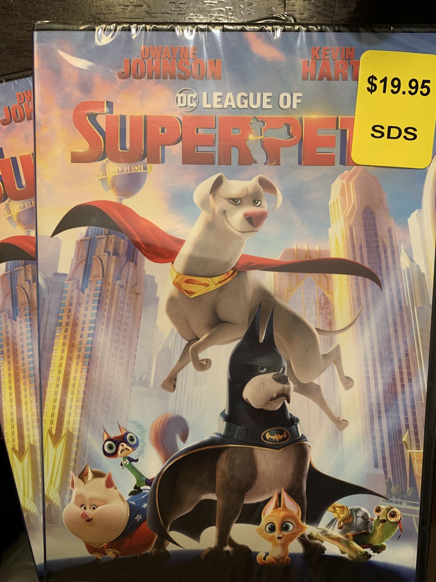 DC League Of Superpets DVD BRAND NEW!! Two Available. Sealed! Never opened