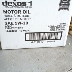Ac delco  MOTOR OIL 5W/30
