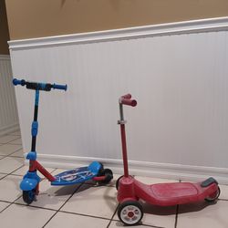 Kids scooters $15 for both