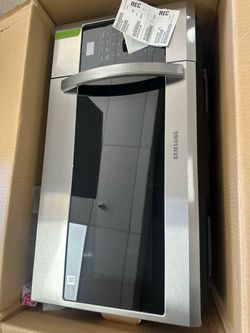 Samsung 1.7cu ft over the range microwave stainless steel