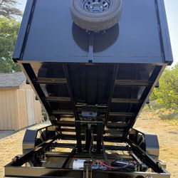 Brand New 8x4x12 Scissor Lift Hydraulic Dump Trailer 💎
