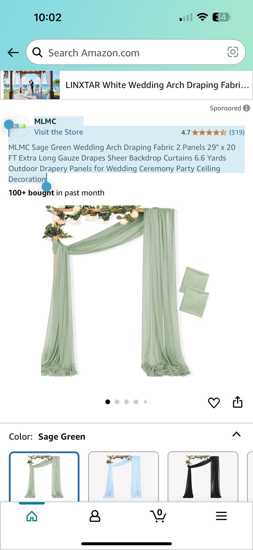 Wedding Arch Draping