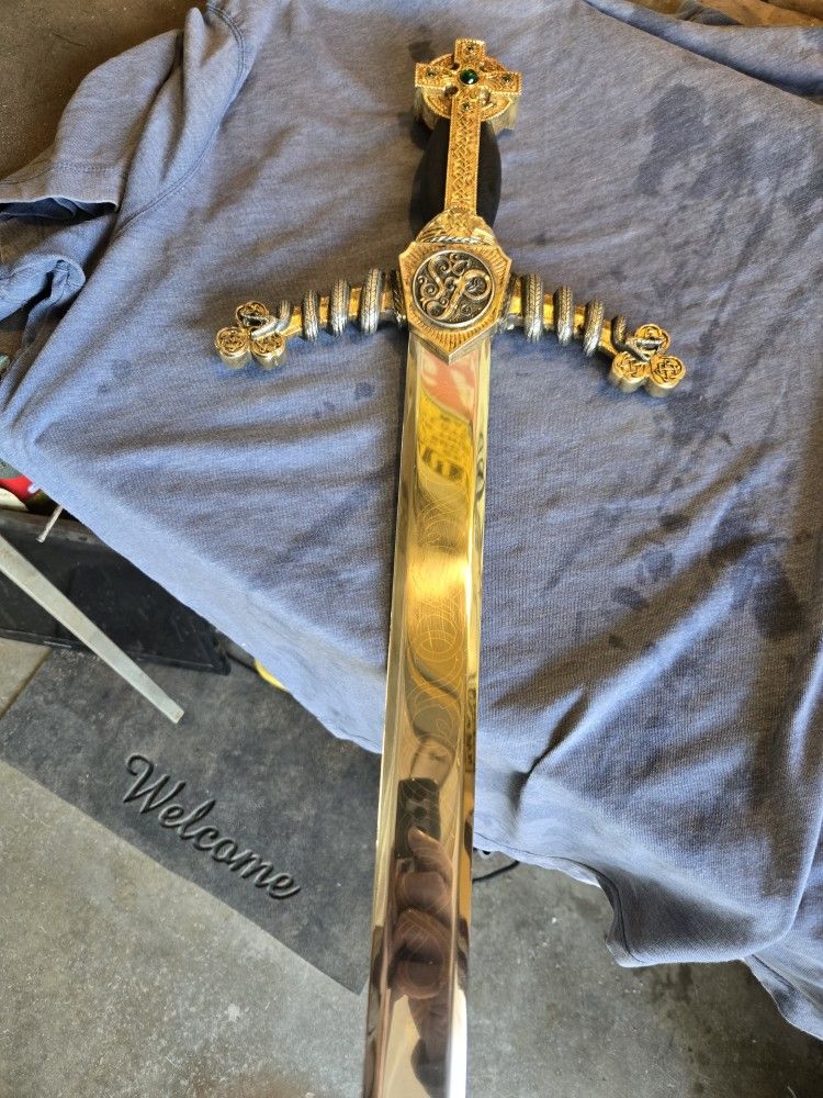 Franklin Mint Sword Of St Patrick