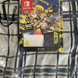 Oled Nintendo switch Splatoon 3 edtion 