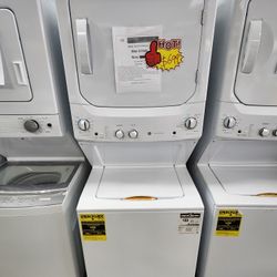 GE 3.8 cu.ft Washer, 5.9 cu.ft Gas Dryer Combo