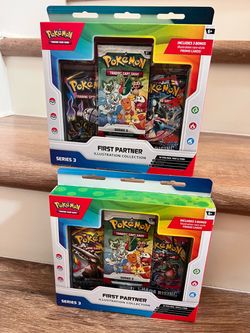 Pokemon First Partner Illustration Collection (Series 3) - First Partner Collection 2026