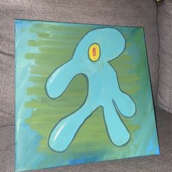 Abstract Squidward