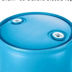 Blue Plastic Drums 