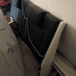 Black And White Bed Frame 