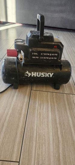 Husky 2-gallon portable air compressor