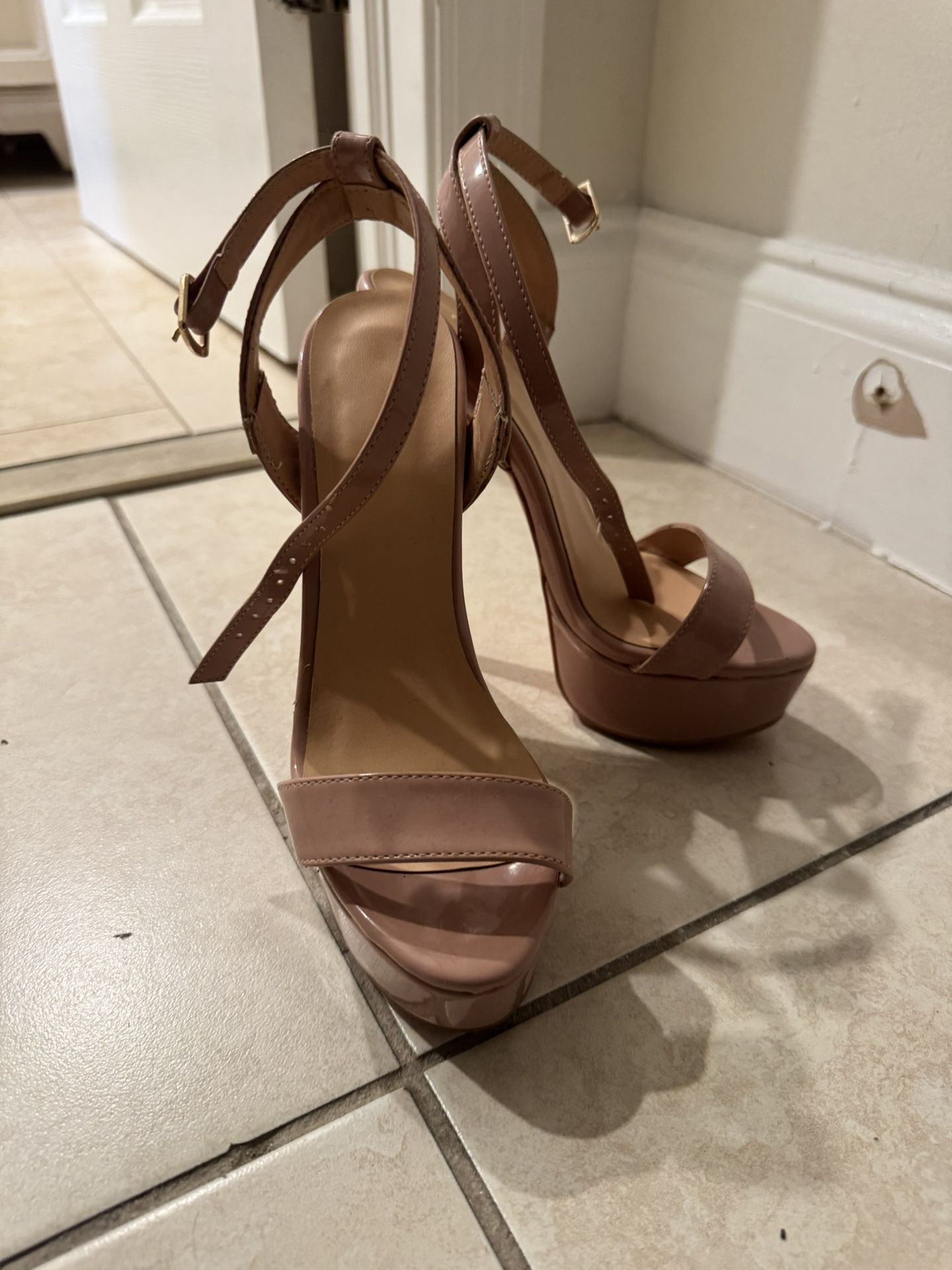 Platform Strappy Heel