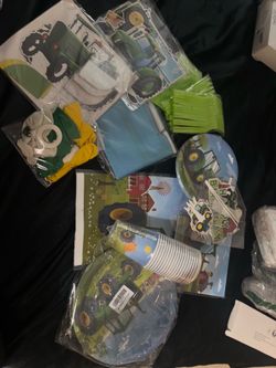 Tractor theme birthday bundle