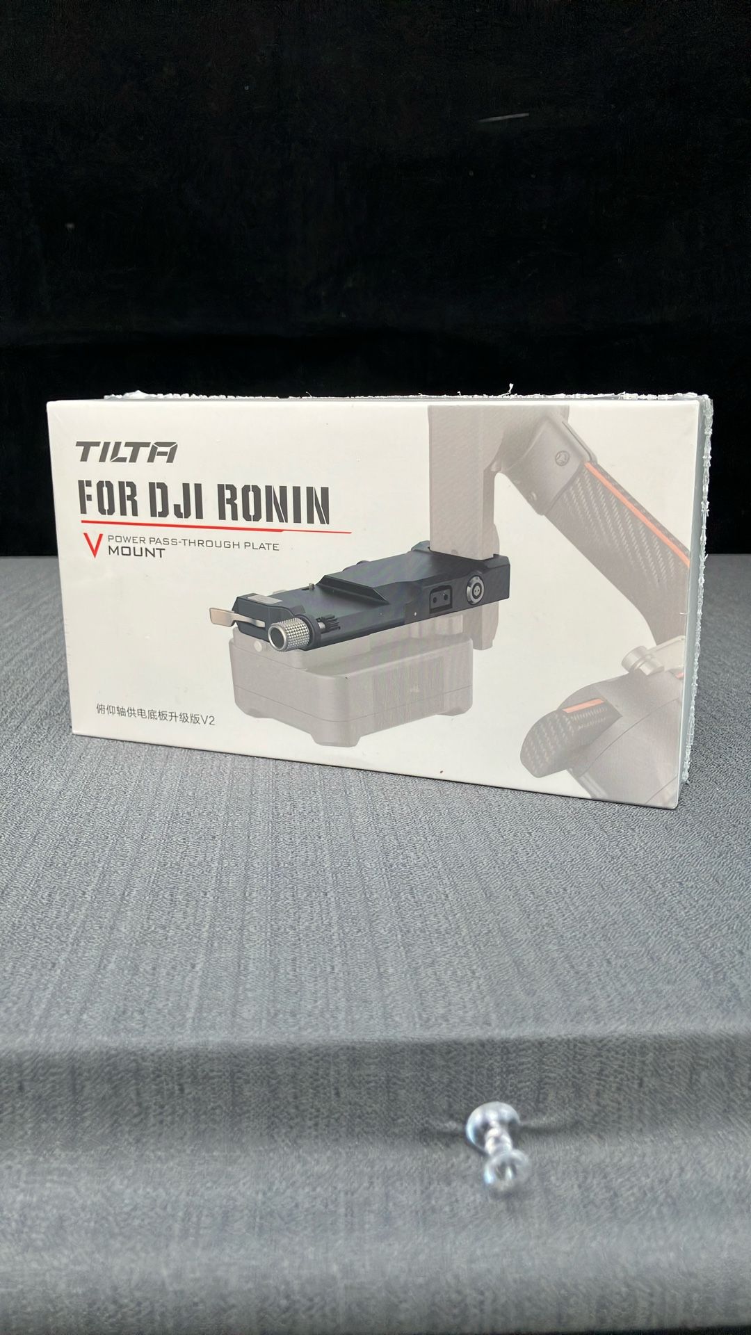 Tilta Power Pass-Through Plate for DJI RS 4, 3, 2
