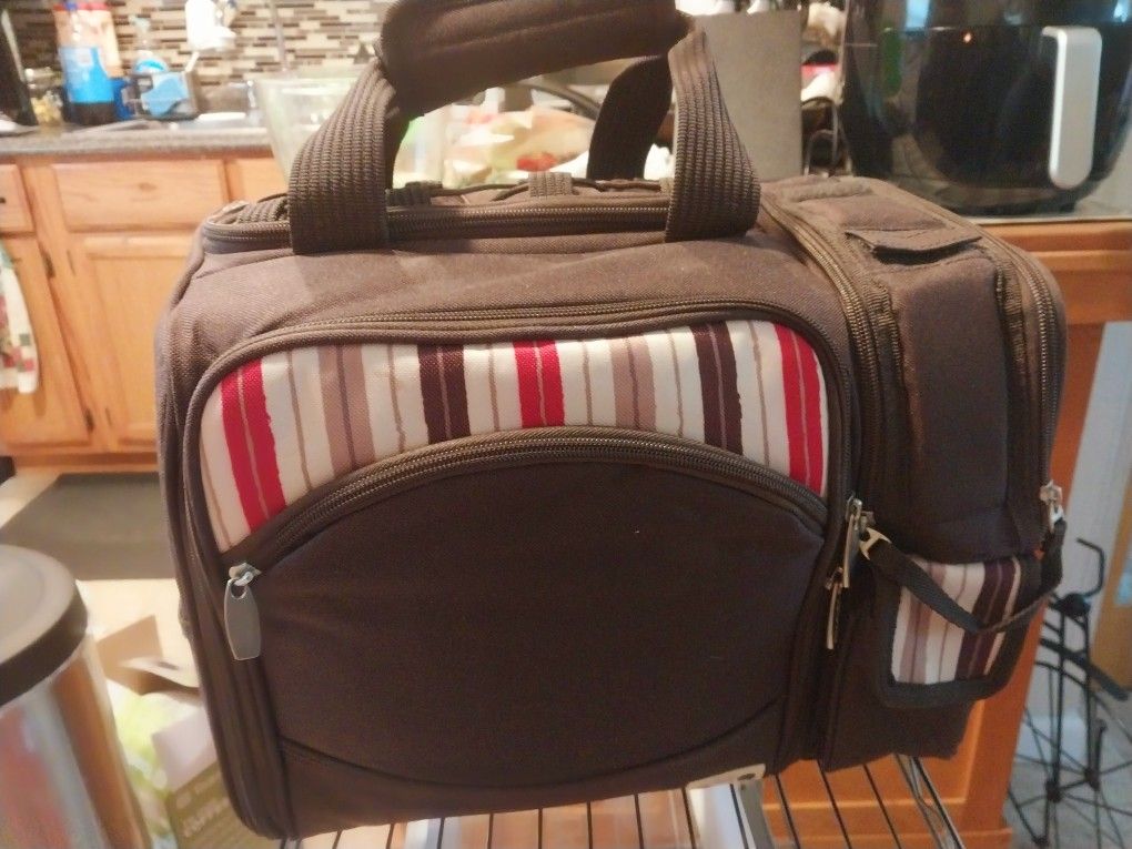 Malibu Insulated Picnic Tote For Two