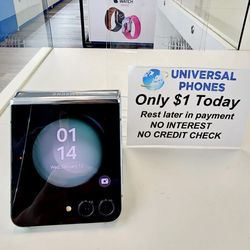 Samsung Galaxy Z Flip 6 256gb  Unlocked, FREE Smartwach/ Headphones. Pay $1 Today Rest in payments. NO CREDIT NEEDED FINANCING