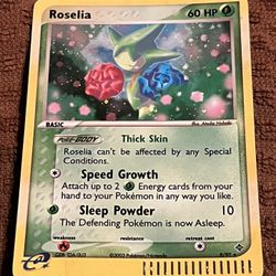 ROSELIA  Pokémon Card