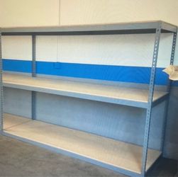 New 96x36 Boltless Storage Rack Shelves Similar To Uline And Grainger Shelving Delivery Available