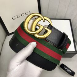 Gucci Men Belt With Box Gift 
