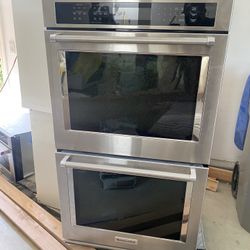 Double Kitchen Aid Oven