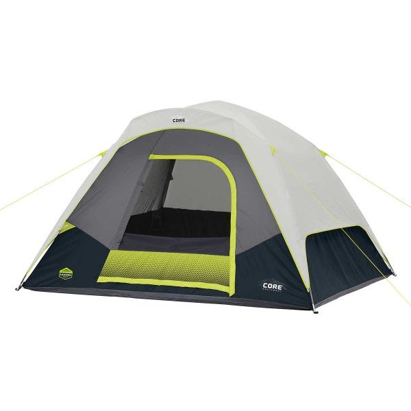 CORE 6-Person Lighted Dome Tent