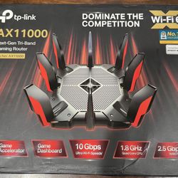 TP-Link Archer AX11000 Tri-Band Wi-Fi 6 Router
