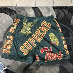 Supreme Varsity Mesh Shorts Size L Runs Big With receipt