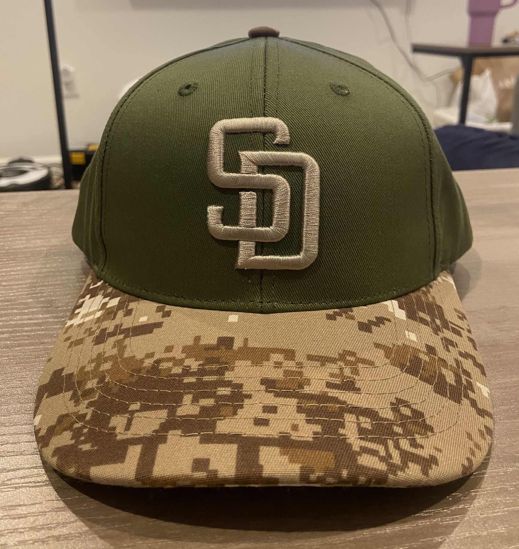 San Diego Padres Memorial Day Theme Game Adjustable Cap Hat BRAND NEW OSFA Military (14 Available!)