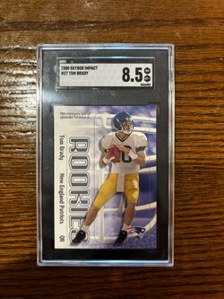 Tom Brady Rookie Year Card