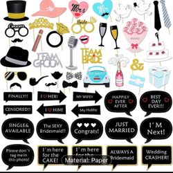Wedding Photo Booth Props