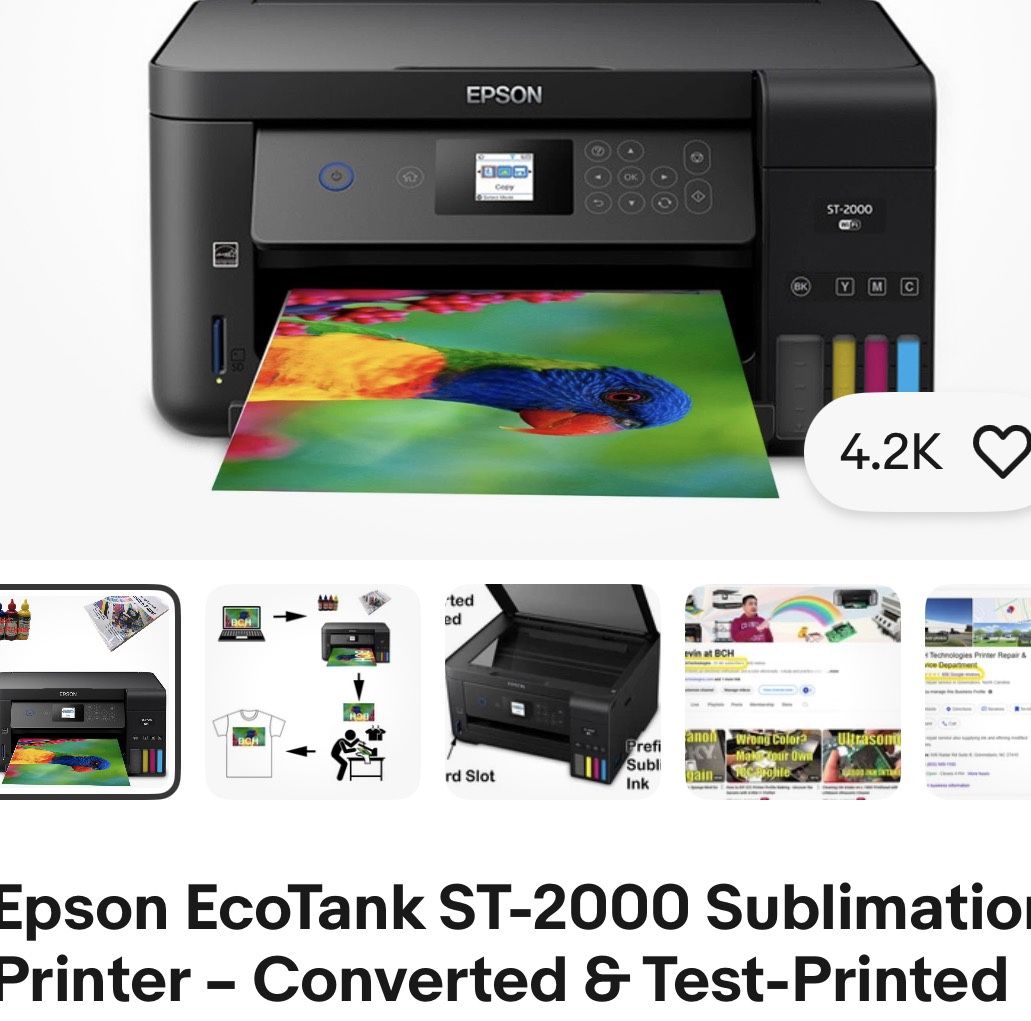 Epson Sublimation Printer