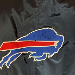 Lawyer Milloy autographed jacket