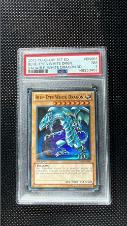 Yugioh Blue eyes white dragon first edition