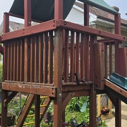 Backyard Swing Set