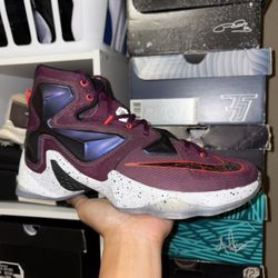 Nike Lebron 13 XIII Mulberry Maroon (Size 10)