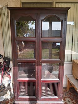 Antique china cabinet