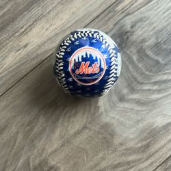 Mets 40th Anniversary Collector Baseball