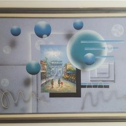 Beautiful Planetary Art Painting