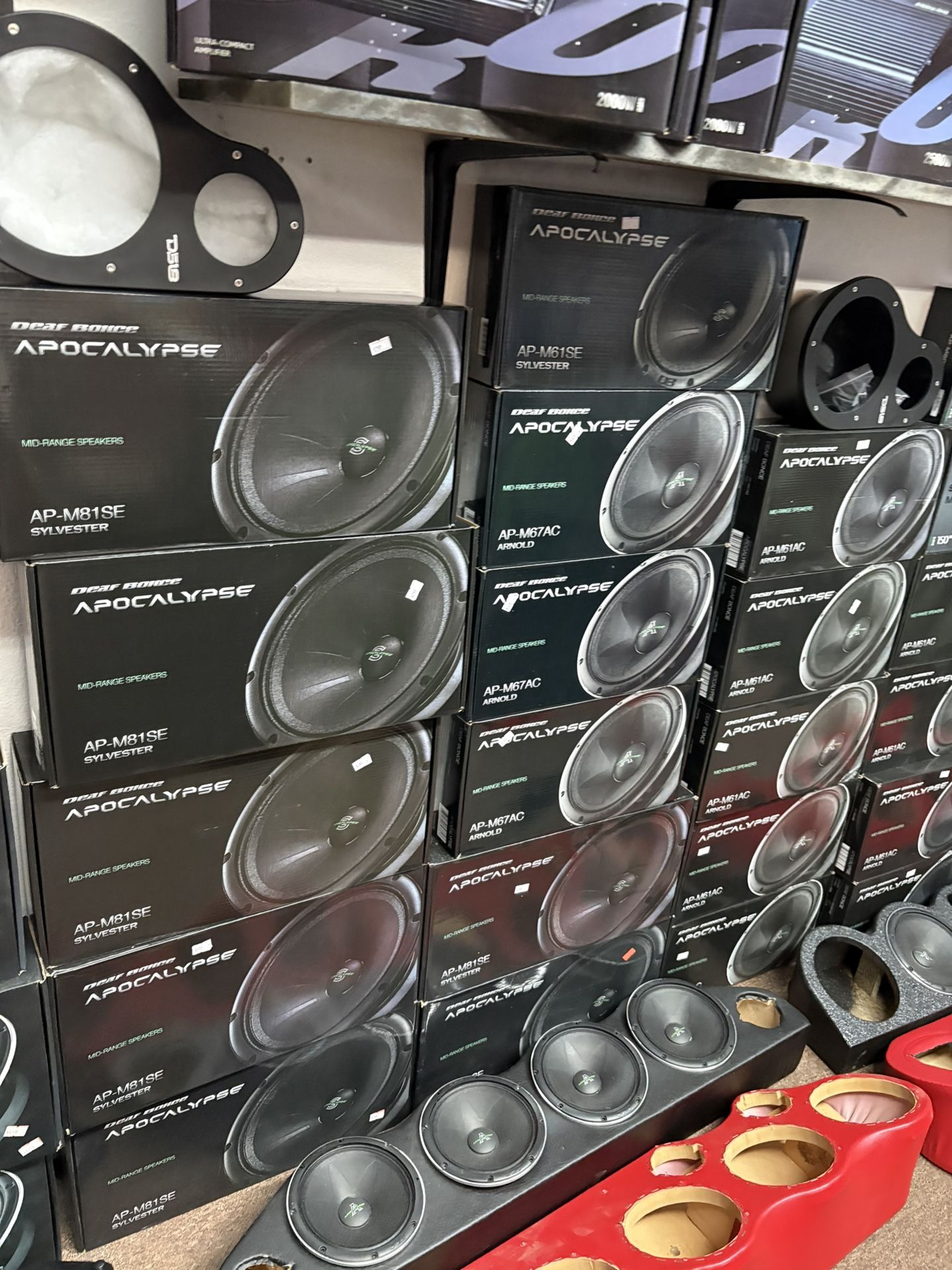 Brand New Deaf Bounce Speaker Sets For Good Prices (not Actually $123)