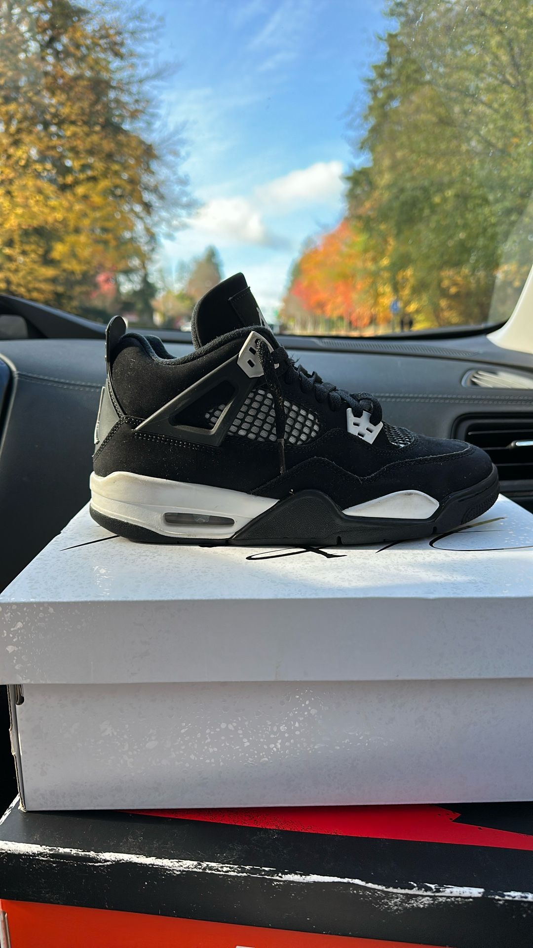 Jordan 4 White Thunder Asking $90