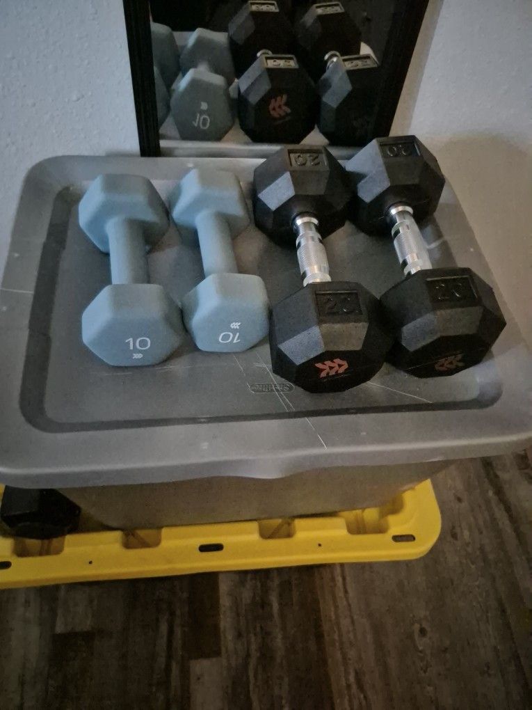 Dumbbells Sets 20/ 10 Lbs