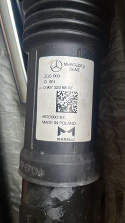 Parts, Mercedes-Benz front struts