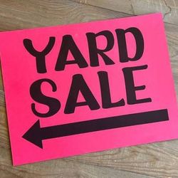 Yard Sale Today!