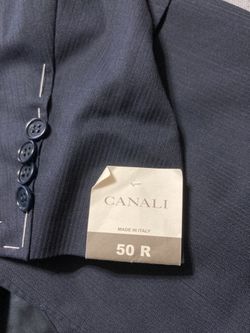 Canali Pure Wool Blazer Size 50 R Blue
