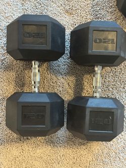 120 Pound Dumbbell Set