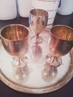 Silver plate set