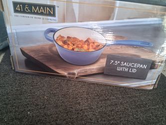 7.5 sauce pan with lid