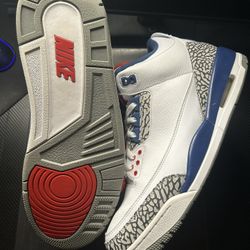 Jordan 3 True Blue Size 13 Used